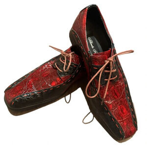 ALBERTO FELLINI Oxford Mod 20 Cognac Men’s Dress Shoes  SIZE 7.5